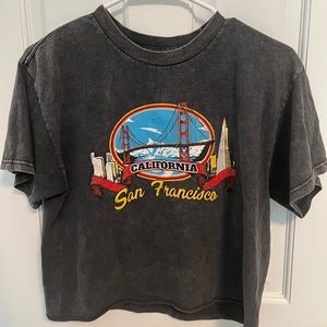 brandy melville/ john galt san francisco tee